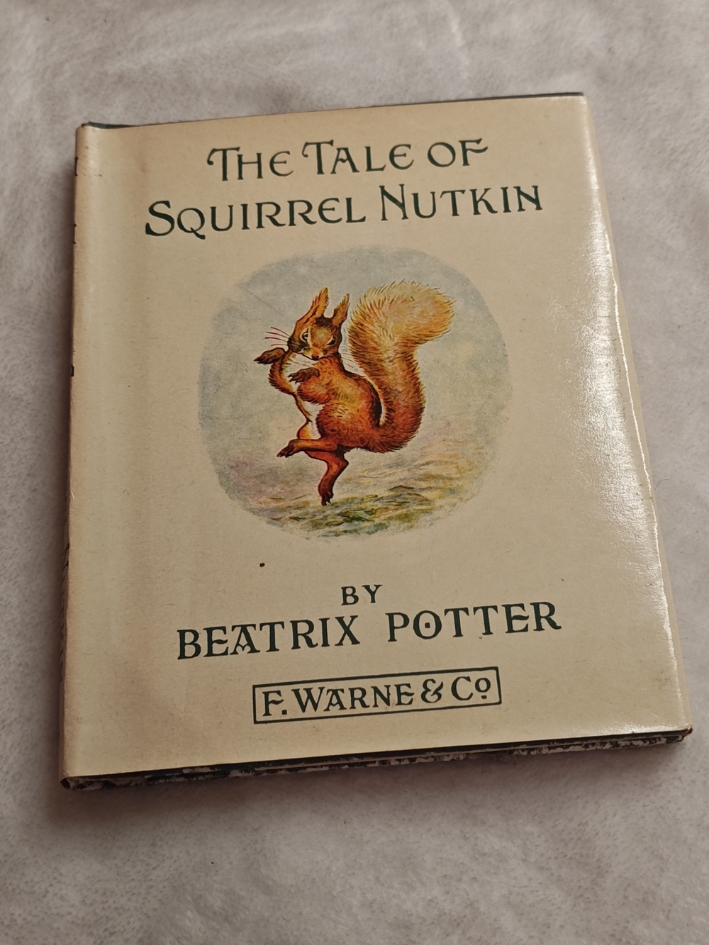 Vintage The Tale of Squirrel Nutkin by Beatrix Potter Mini BOOK  #2